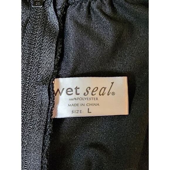 Wet Seal French Maid Lingerie Milkmaid Babydoll Camisole Sexy Costume Large L - Picture 7 of 7